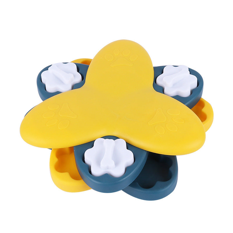 Comedero Lento Interactivo para Perros. Puzzle Antiansiedad y Antiataques de Apetito