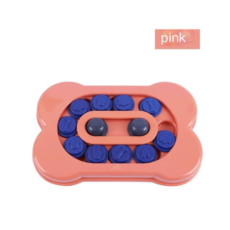 Comedero Lento Interactivo para Perros. Puzzle Antiansiedad y Antiataques de Apetito