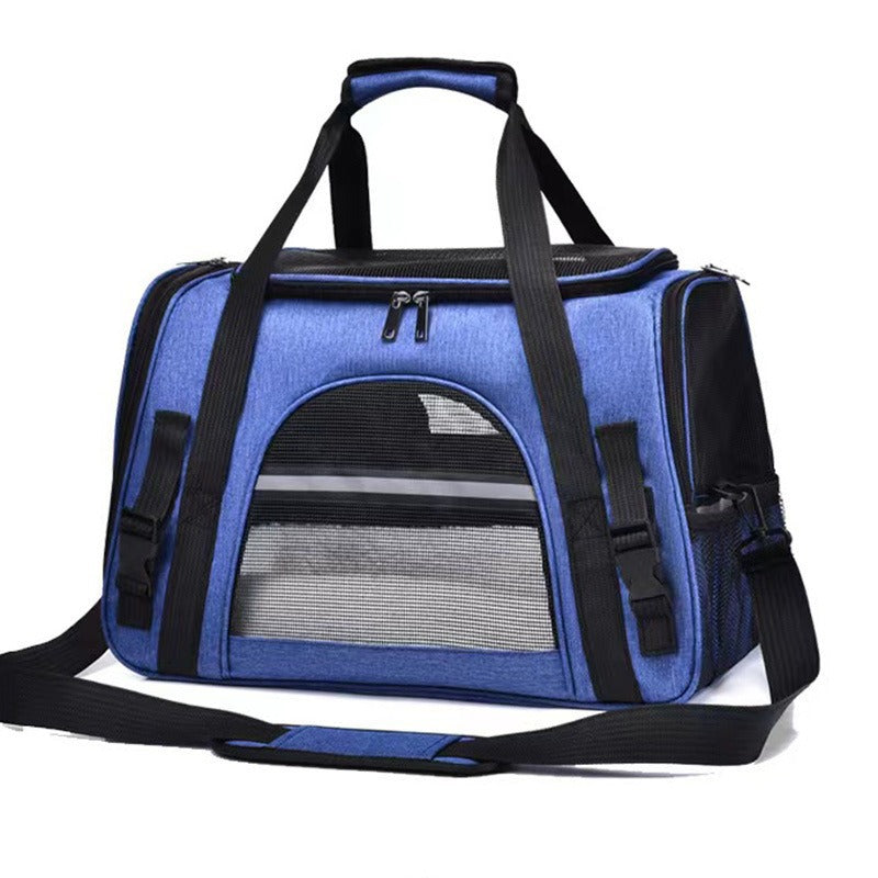 Bolsa Transportadora Plegable y Expandible para Mascotas | Malla Transpirable | 9 Colores
