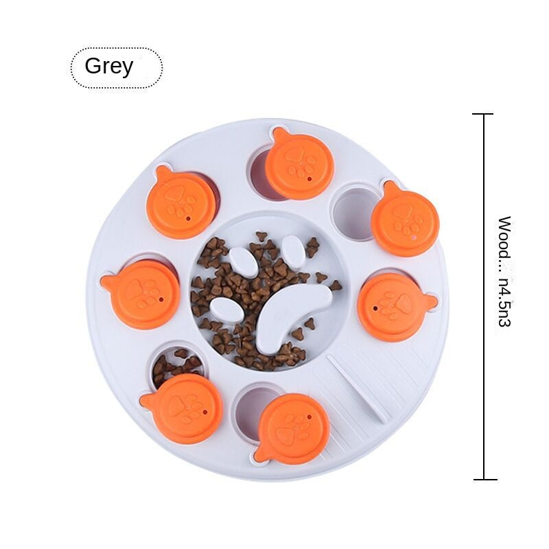 Comedero Lento Interactivo para Perros. Puzzle Antiansiedad y Antiataques de Apetito