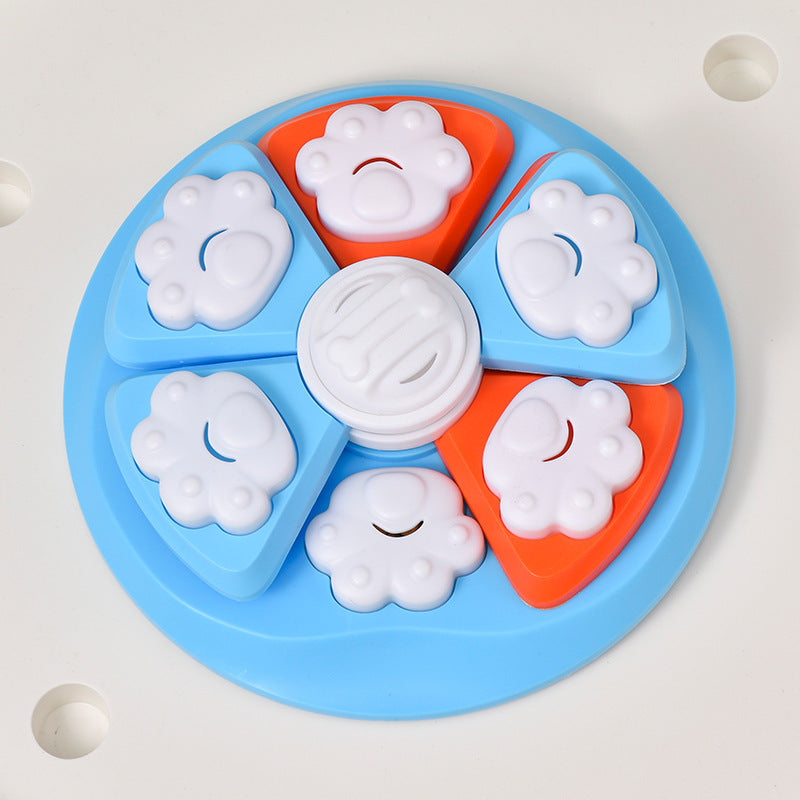 Comedero Lento Interactivo para Perros. Puzzle Antiansiedad y Antiataques de Apetito