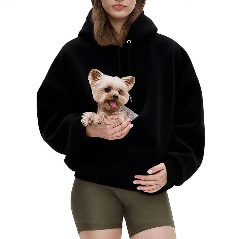 Sudadera Canguro Transportadora para Mascotas unisex