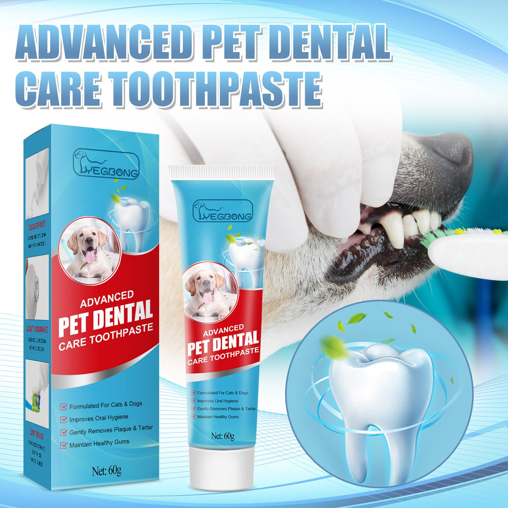 Pasta de Dientes para Mascotas - Higiene Bucal Comestible