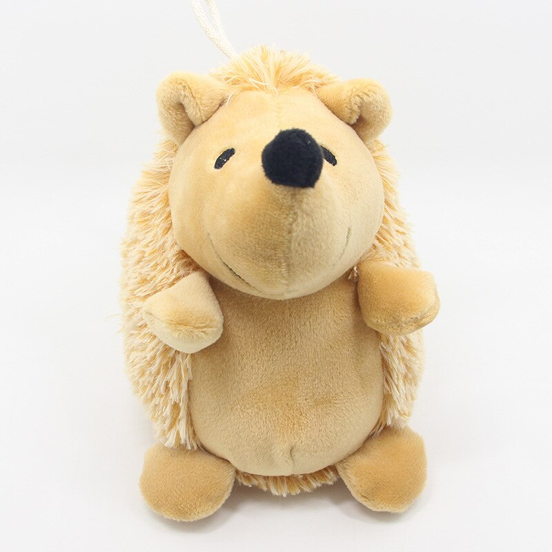 Juguete Erizo de Peluche con Sonido para Perros. Interactivo y Resistente a Mordiscos