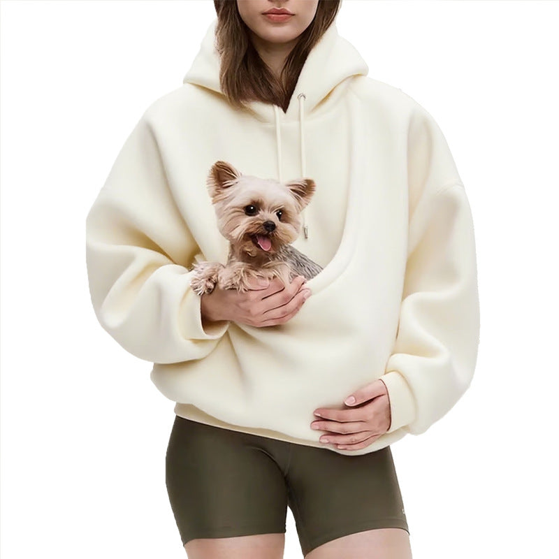Sudadera Canguro Transportadora para Mascotas unisex