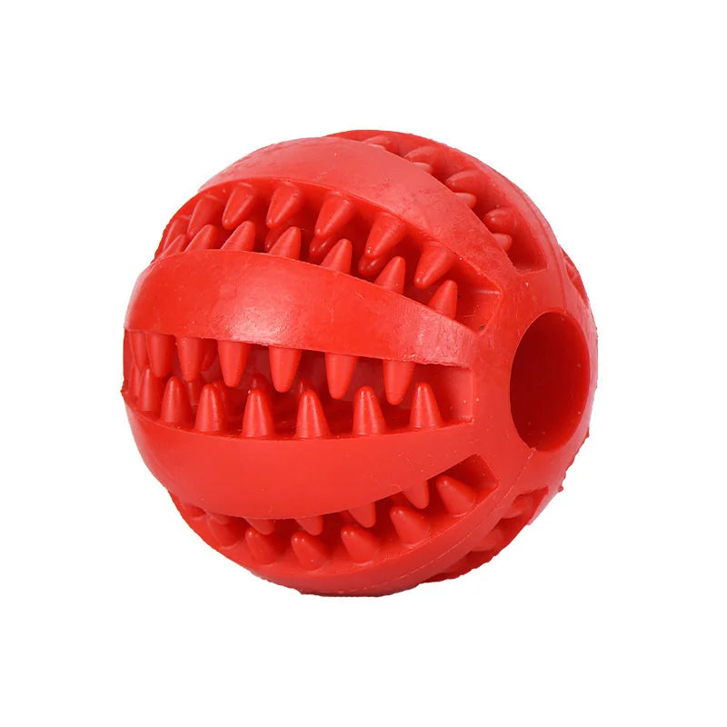 Pelota Interactiva de Goma para Perros y Gatos – Juguete Dispensador de Premios