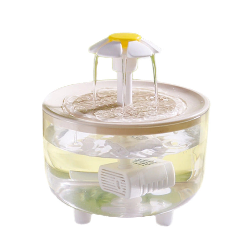 Fuente de Agua para Mascotas 1200ml. Filtro Automático. Gatos y Perros