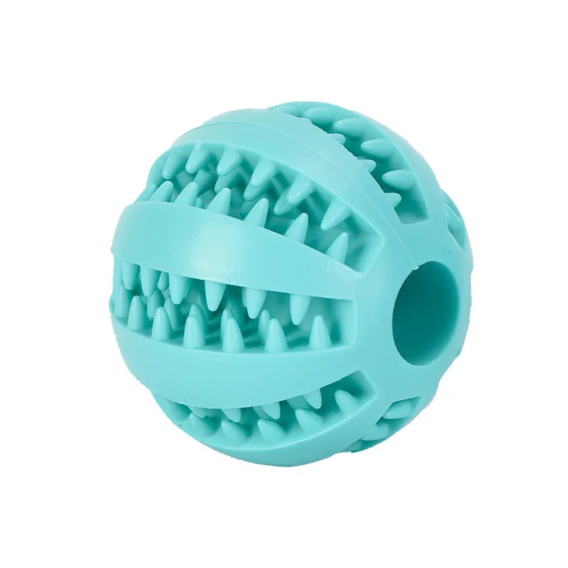 Pelota Interactiva de Goma para Perros y Gatos – Juguete Dispensador de Premios