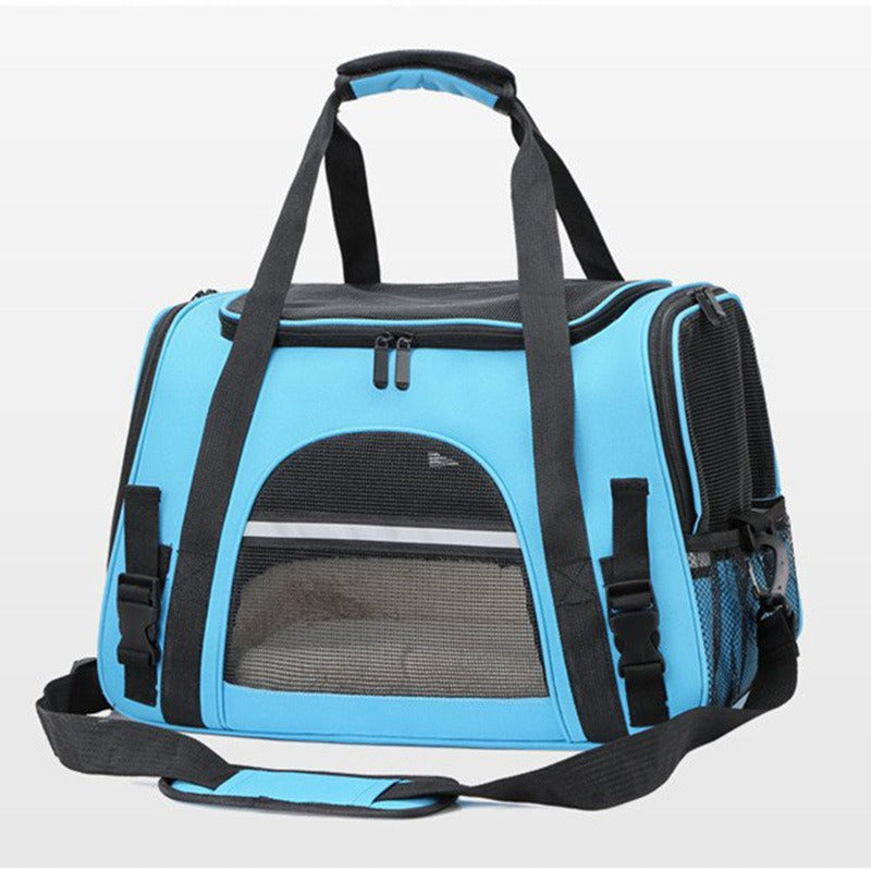 Bolsa Transportadora Plegable y Expandible para Mascotas | Malla Transpirable | 9 Colores