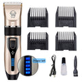 Cortadora de Pelo Profesional USB para Gatos y Perros. Silenciosa y Recargable. Kit de Grooming