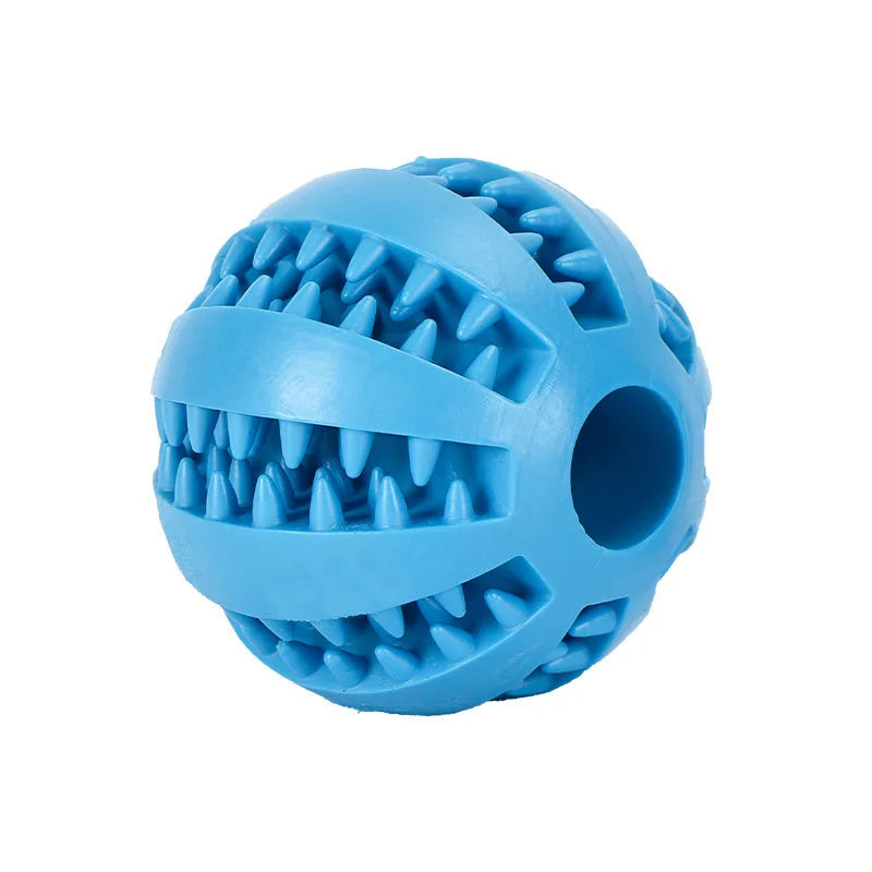 Pelota Interactiva de Goma para Perros y Gatos – Juguete Dispensador de Premios