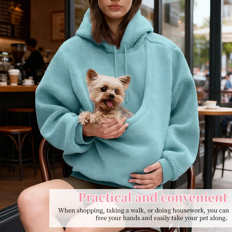 Sudadera Canguro Transportadora para Mascotas unisex
