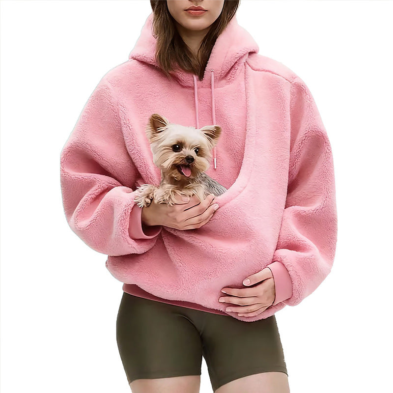 Sudadera Canguro Transportadora para Mascotas unisex