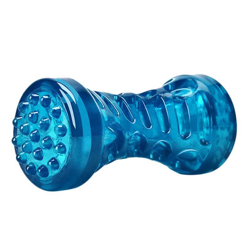 Juguete Hueso de Goma TPR para Perros | Sonido, Resistente y Limpiador de Dientes