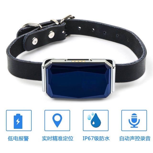 Collar GPS Impermeable IP67 para Perros, Gatos y Ganado