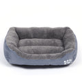 Cama de forro polar suave y acogedora para mascotas