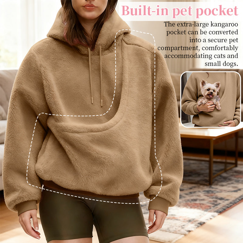 Sudadera Canguro Transportadora para Mascotas unisex