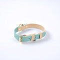 Collar de Cuero Genuino para Perros y Gatos