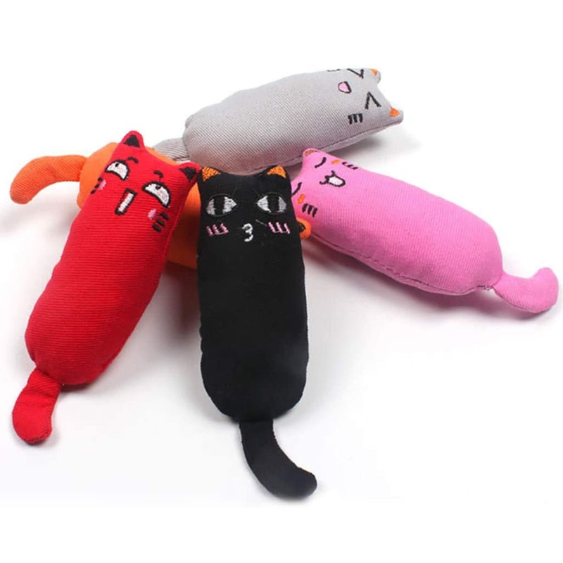 Juguete Almohada de Peluche con Hierba Gatera para Gatos.