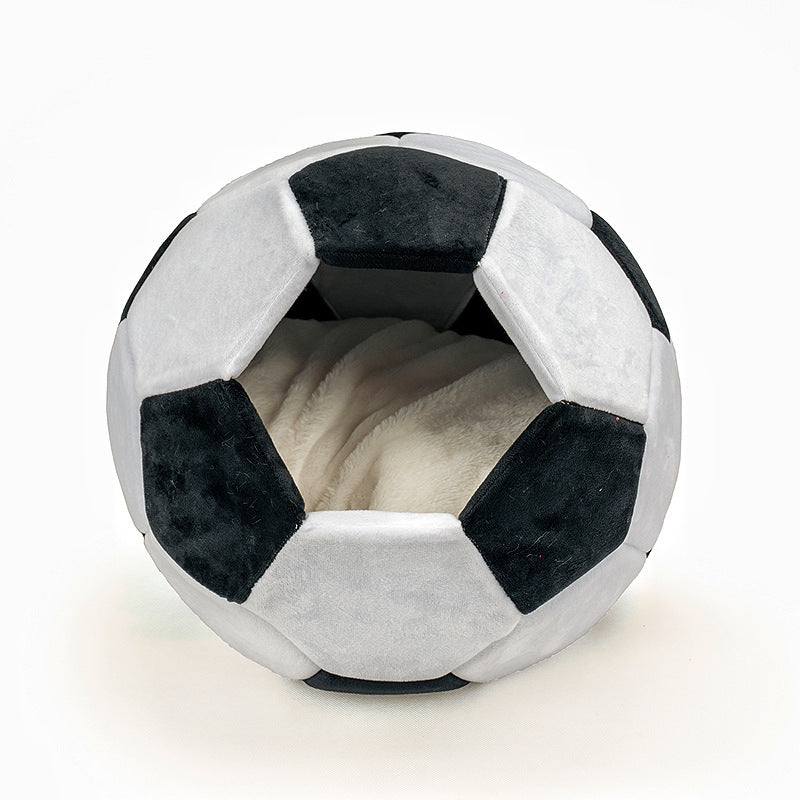 Cama Nido para Mascotas - Diseño Fútbol