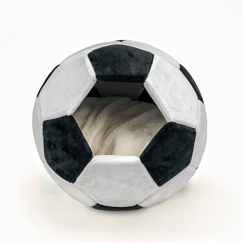 Cama Nido para Mascotas - Diseño Fútbol