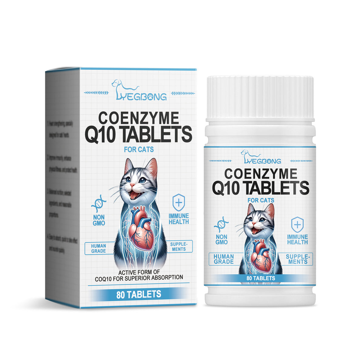 Comprimidos de Coenzima Q10 para Gatos