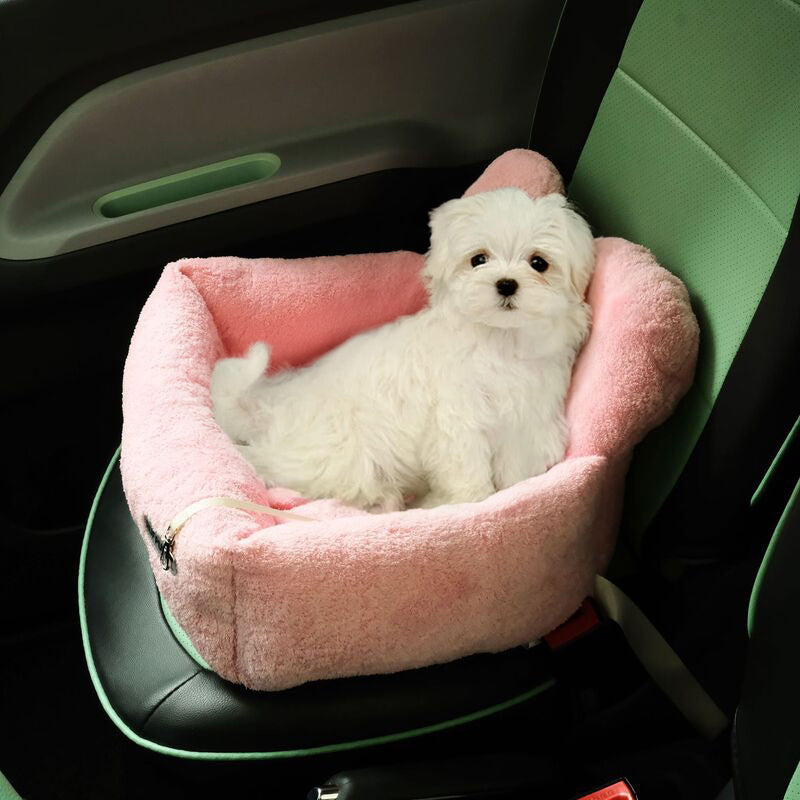 Foldable Pet Car Seat Hammock for Dogs and Cats - Safe Travel Carrier