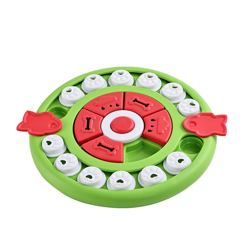Comedero Lento Interactivo para Perros. Puzzle Antiansiedad y Antiataques de Apetito
