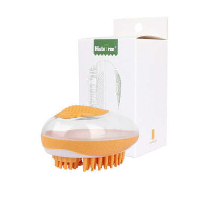 Cepillo de Baño 2 en 1 para Perros y Gatos. Masaje SPA de Silicona