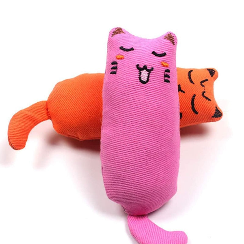Juguete Almohada de Peluche con Hierba Gatera para Gatos.