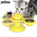 Pet Toys For Cats Dogs Turntable Puzzle Catnip Glowing Ball Interactive Rotatable Windmill Kitten Cat Toy Play Game Cat Supplies