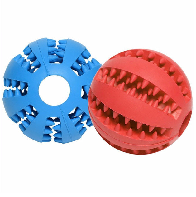 Pelota de Goma Resistente para Mascotas. Juguete de Morder.