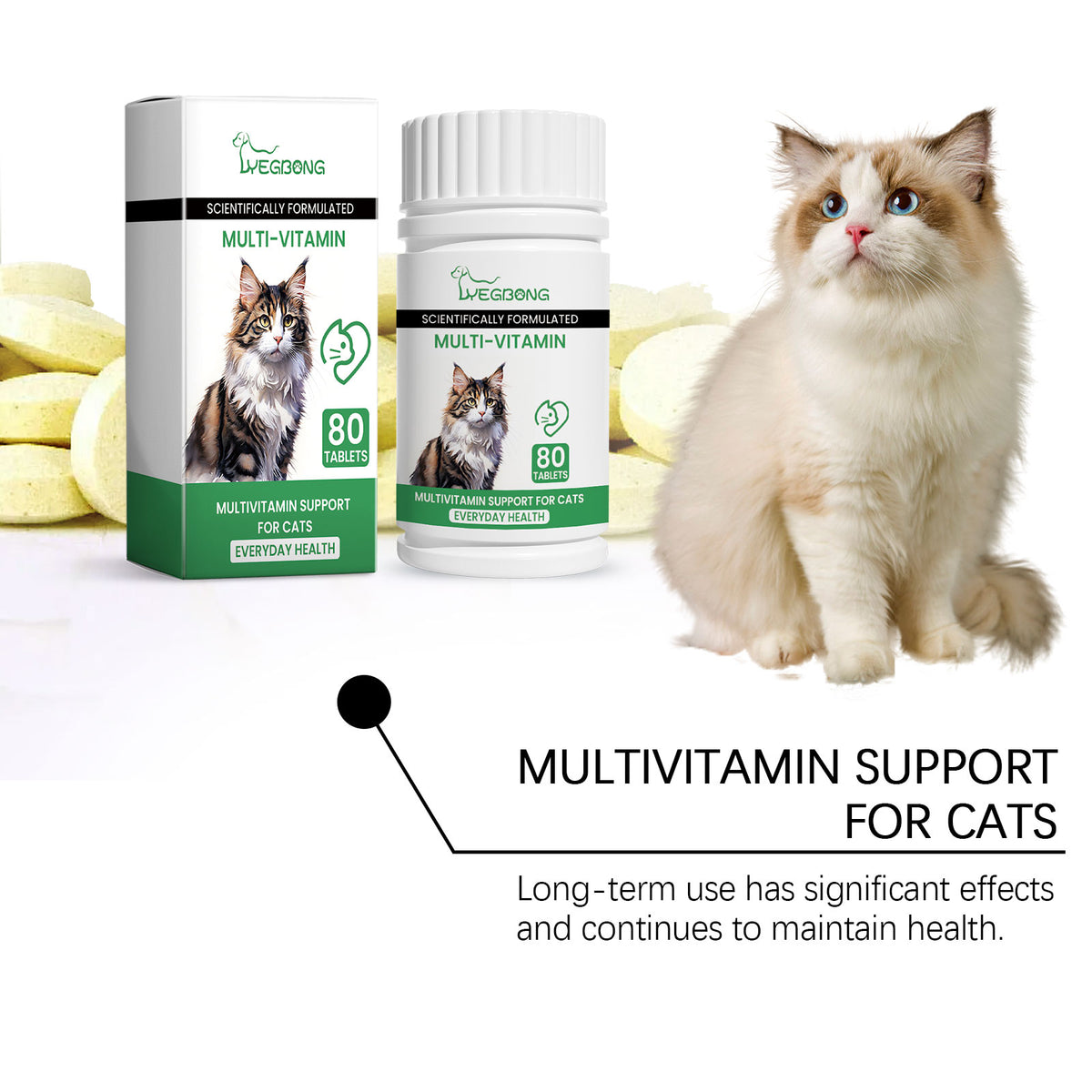 Multivitaminas para Gatos