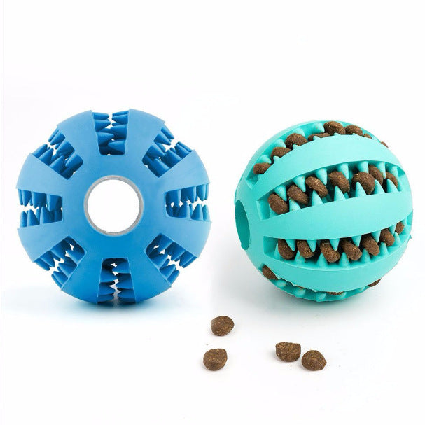 Pelota de Goma Resistente para Mascotas. Juguete de Morder.