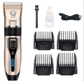 Cortadora de Pelo USB Recargable para Perros y Gatos. Silenciosa. Kit de Grooming Profesional