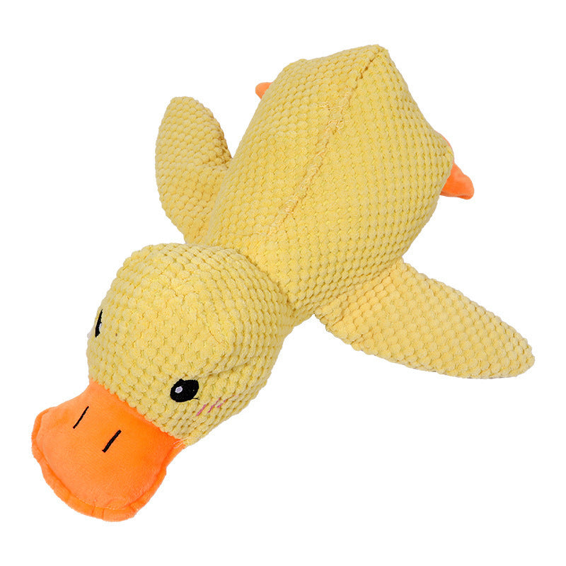 Pato de Peluche con Sonido para Perros y Gatos | Limpieza Dental y Mordedor | 3 Tallas