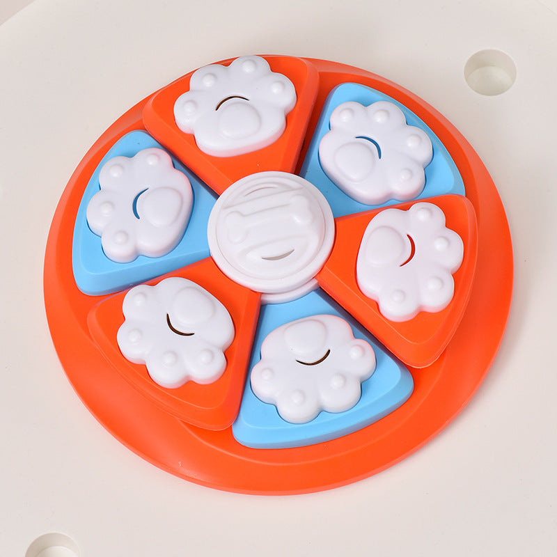 Comedero Lento Interactivo para Perros. Puzzle Antiansiedad y Antiataques de Apetito