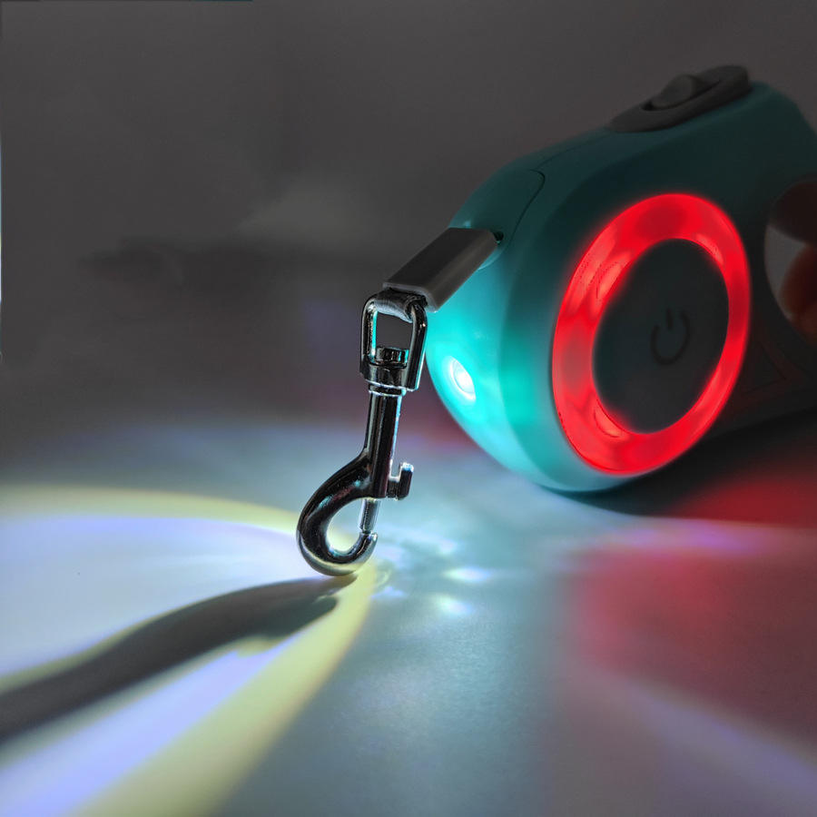 Correa Extensible con Luz LED para Perros