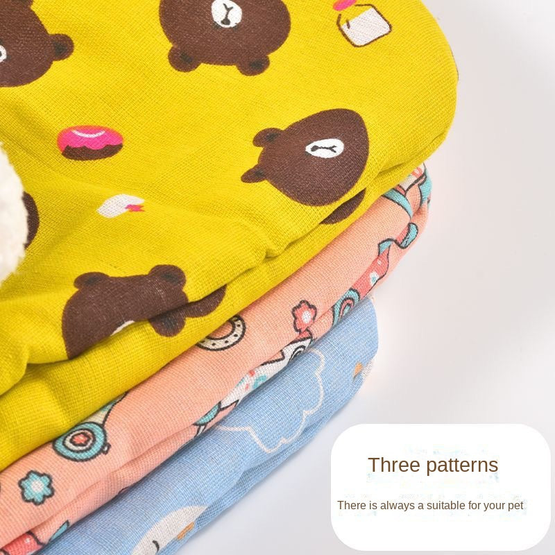 Cama Nido con Túnel para Mascotas - Cálida y Semi-cerrada