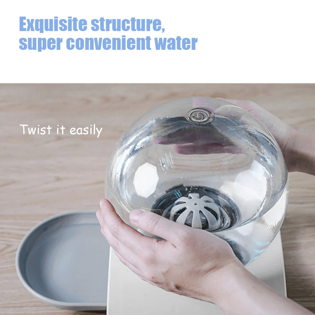 Fuente de Agua Automática para Mascotas 2.8L – Sin Electricidad