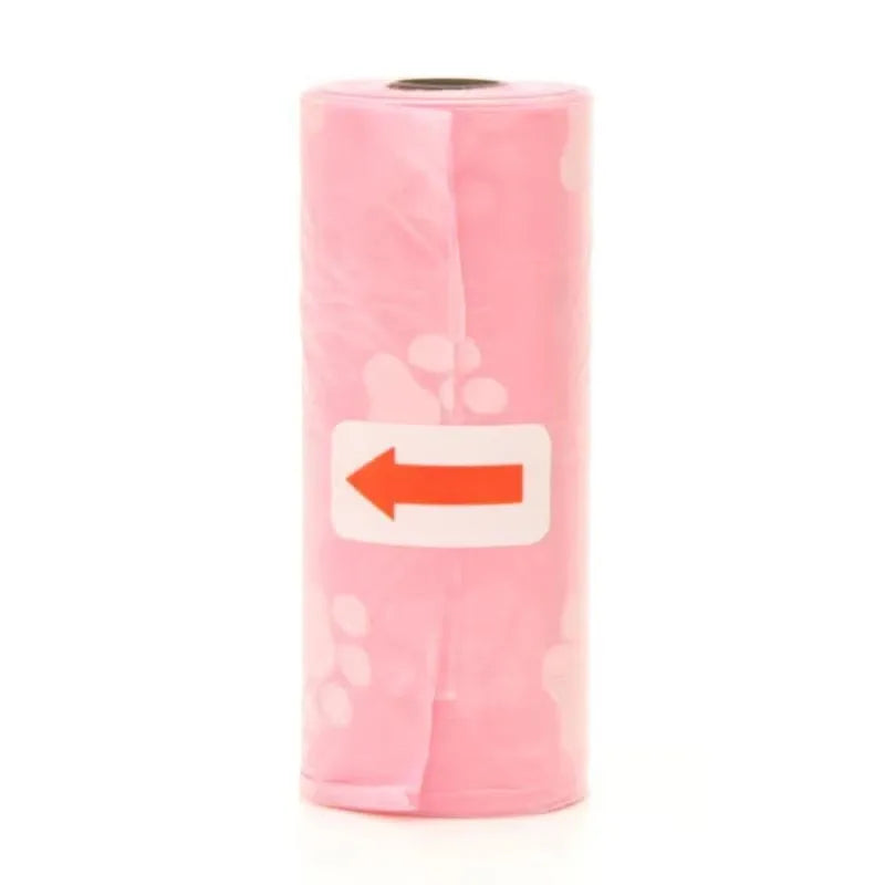 1/3/5pcs Pet Poop Bags Disposable Dog Waste Bags Bulk Poop Bags with Leash Clip and Bone Bag Dispenser 5 Rolls of 75 Pcs Bags